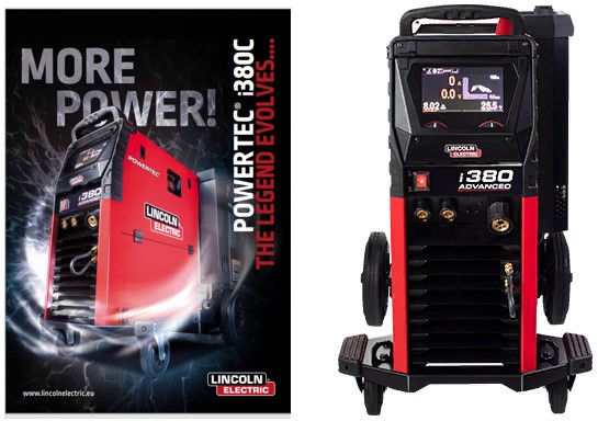 Powertec i380 Advanced! 380A@40% with Premium Arc